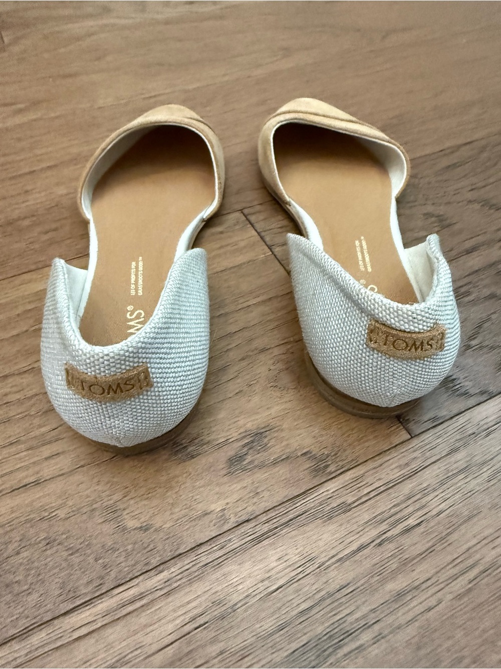 Toms Two-Tone Gemma Flats - Picture 5 of 7